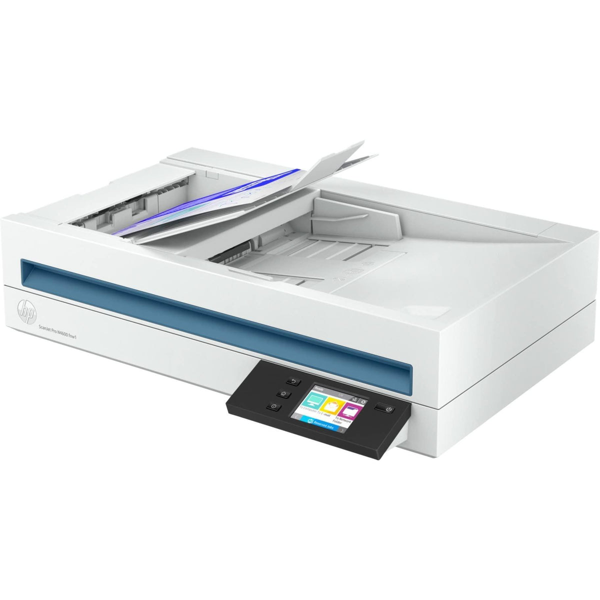 HP ScanJet Pro N4600 fnw1 Professional Scanner, ADF, CIS scanning Technology, Flatbed (20G07A)