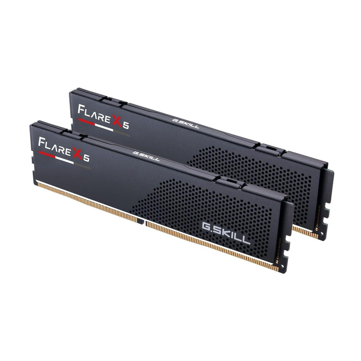 G.SKILL Flare X5 Series (AMD Expo) DDR5 RAM 48GB (2x24GB) 5200MT/s CL40-40-40-83 1.10V Desktop Computer Memory UDIMM - Matte Black (F5-5200J4040A24GX2-FX5)