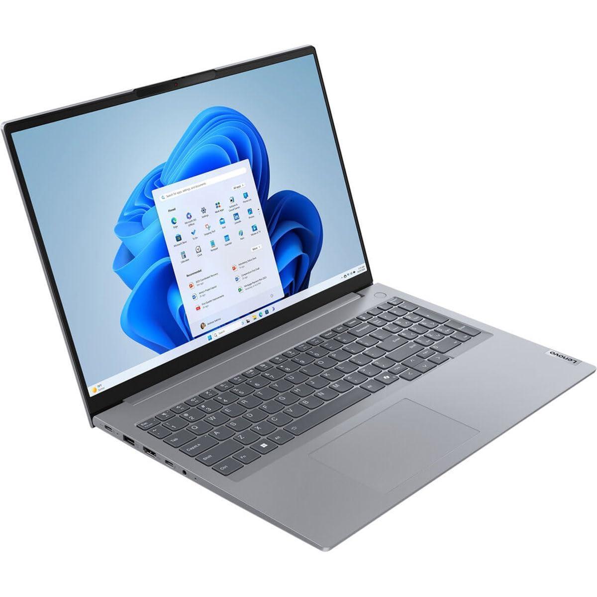 Lenovo ThinkBook 16 G7 ARP 21MW0001US 16" Notebook - WUXGA - AMD Ryzen 5 7535HS - 8 GB - 256 GB SSD - English (US) Keyboard - Arctic Gray