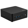 MSI Cubi NUC Barebone Desktop, Intel Core 7-1365U, 2X DDR5 Slots (up to 64GB), vPRO Enterprise, WiFi 6E, 3 Year Advance Replacement (13MQG-202BUS)