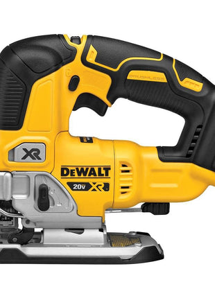 DEWALT 20V MAX XR Jig Saw, 3,200 Blade Speed, Cordless, Brushless Motor, LED Light, Bare Tool Only (DCS334B)