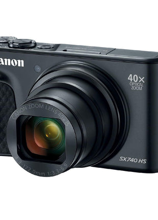 Canon Powershot SX740 HS Digital Camera (Black) | 20.3MP CMOS image sensor DIGIC 8 image processor Continuous
