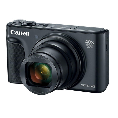 Canon Powershot SX740 HS Digital Camera (Black) | 20.3MP CMOS image sensor DIGIC 8 image processor Continuous