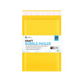 Kkbestpack Kraft Paper Bubble Mailers #0, Self-Seal Padded Mailing Envelopes, Pack of 25, 6x9 Inches