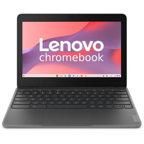 Lenovo 100e Chromebook Gen 4 82W0001FUS 11.6 inch Chromebook - HD - Octa-core (ARM Cortex A76 + Cortex A55) - 8 GB - 64 GB Flash Memory - English Keyboard - Graphite Gray