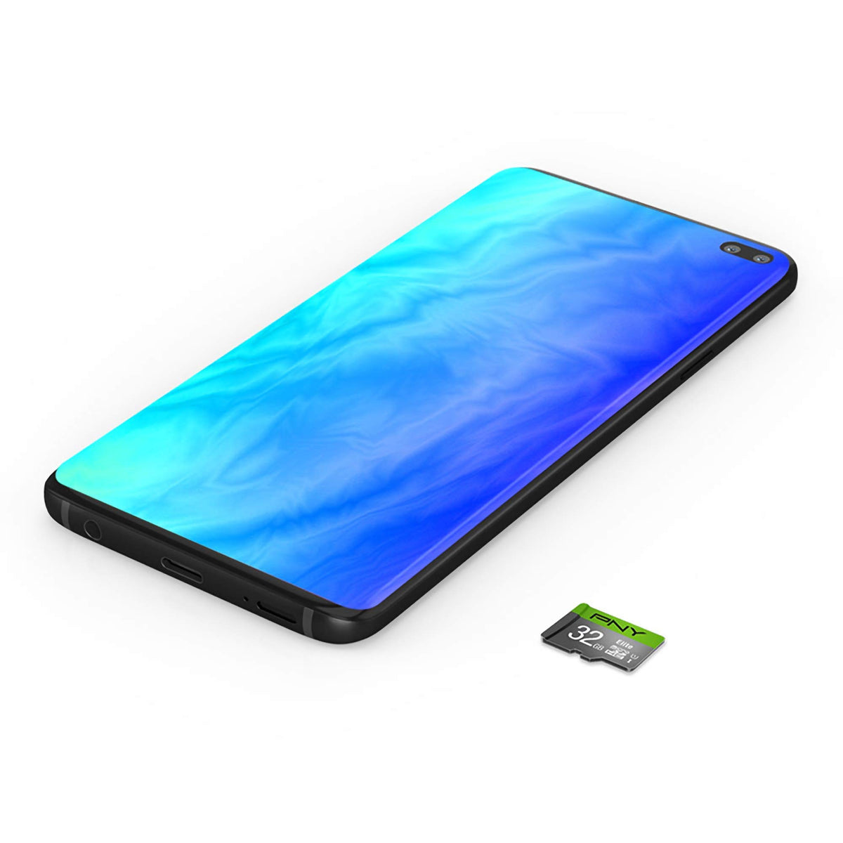PNY 32GB Elite Class 10 U1 microSDHC Flash Memory Card - 100MB/s Read, Class 10, U1, Full HD, UHS-I, Micro SD (Pack of 1)