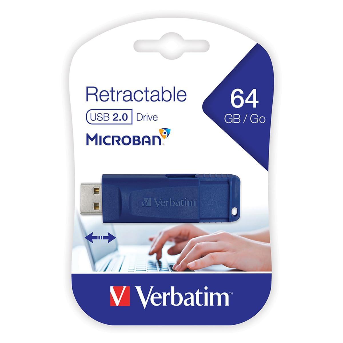 Verbatim 64GB USB Flash Drive - Blue