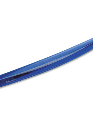91137 Fellowes Gel Crystals Keyboard Wrist Rest, 18.5inch X 2.25inch, Blue