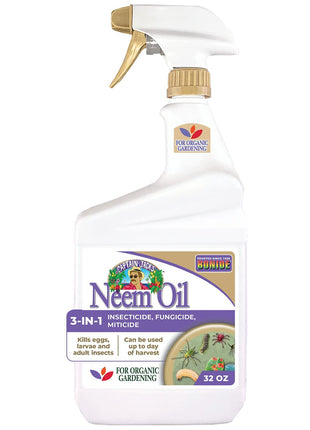 Bonide Captain Jack's Neem Oil, 32 oz Ready-to-Use Spray, Multi-Purpose Fungicide, Insecticide and Miticide for Organic Gardening