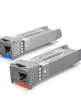 Ubiquiti Networks 10Gbps SFP+ Single-Mode U Fiber Module, 328' Cable Distance, 2X LC Connector, 2 Pack