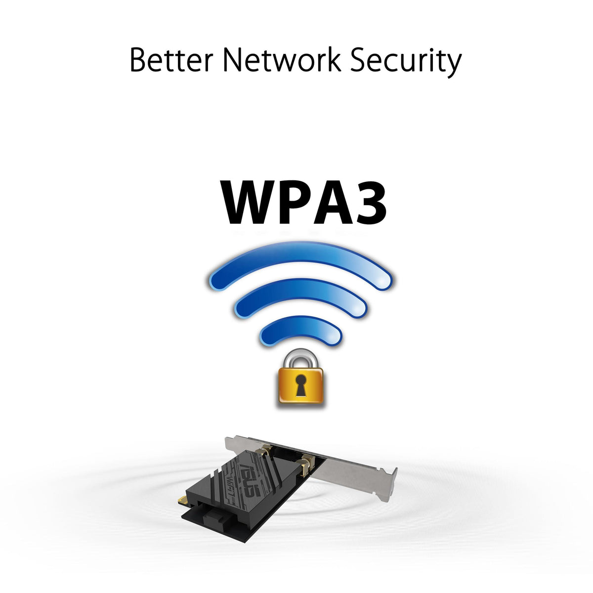 ASUS PCE-BE92BT WiFi 7 PCI-E Adapter with 2 External Antennas. Supporting 6GHz Band, 320MHz, Bluetooth 5.4, WPA3 Network Security, OFDMA and MU-MIMO, only Compatible with Intel motherboards