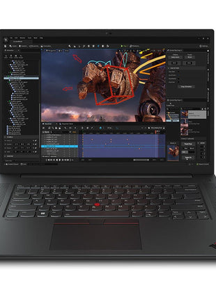 Lenovo ThinkPad P1 Gen 6 21FV001BUS 16 inch Mobile Workstation - WQXGA - 2560 x 1600 - Intel Core i7 13th Gen i7-13700H Tetradeca-core (14 Core) 2.40 GHz - 32 GB Total RAM - 1 TB SSD - Black Paint