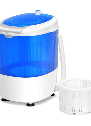 Giantex Portable Washing Machine, Mini Washer and Spinner Combo, 5.5lbs Washing Capacity, Semi-automatic Compact Laundry Machine for Apartment Dorm RV