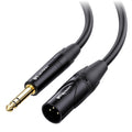 Cable Matters 6.35mm (1/4 Inch) TRS to XLR Cable - 10ft, Male to Male XLR to TRS Cable, Black - Not for Microphone Use