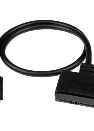StarTech SATA to USB Cable, USB 10Gbps to 2.5in SATA I II III Hard Drive Adapter, External Converter for SSD or HDD Data Transfer
