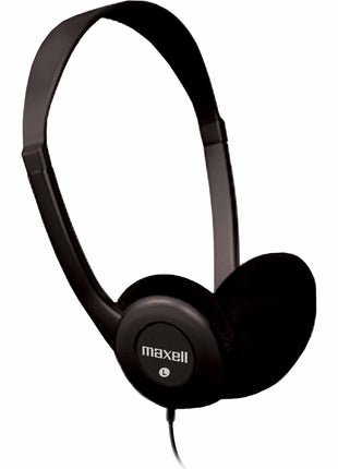 Maxell Lightweight Stereo Headphones,White