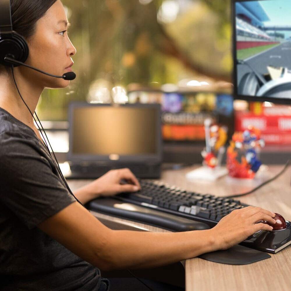 Kensington ErgoSoft Wrist Rest for Mechanical & Gaming Keyboards, Black (K52798WW)