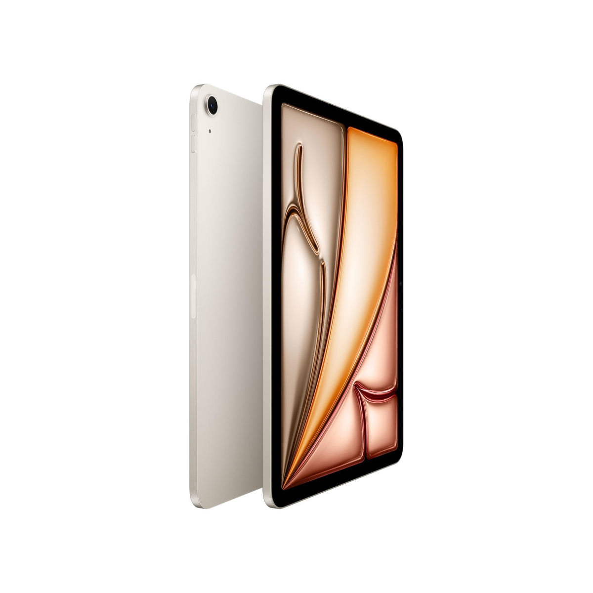 Apple iPad Air 11-inch with M3 chip Built for Apple Intelligence, Liquid Retina Display, 256GB, 12MP Front/Back Camera, Wi-Fi 6E, Touch ID, All-Day Battery Life — Starlight