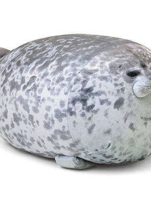 MerryXD Chubby Blob Seal Pillow,Stuffed Cotton Plush Animal Toy Cute Ocean Small(13 in)