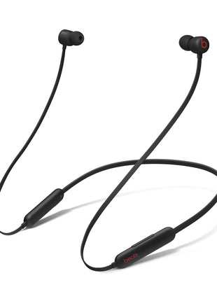Beats Flex Wireless Earbuds - Apple W1 Headphone Chip, Magnetic Earphones, Class 1 Bluetooth, 12 Hours of Listening Time, Built-in Microphone - Black