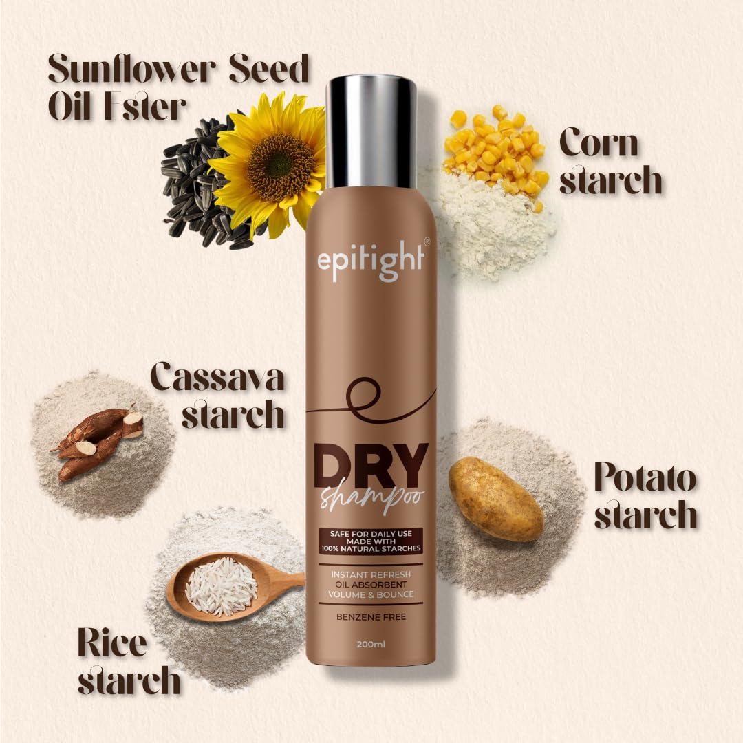 Epitight Dry Shampoo 200ml