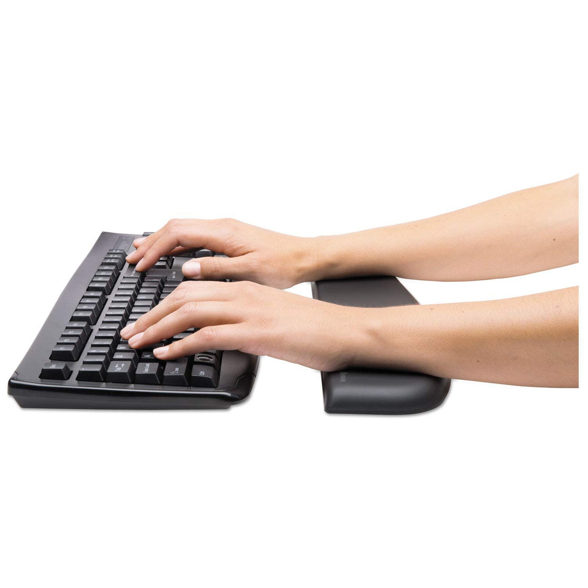 Kensington ErgoSoft Wrist Rest for Standard Keyboards, Black (K52799WW)