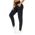 THE GYM PEOPLE Womens Joggers Pants with Pockets Athletic Leggings Tapered Lounge Pants for Workout, Yoga, Running, Training (Large, Black)