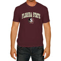 Campus Colors NCAA Adult Gameday Cotton T-Shirt - Premium Quality - Semi-Fitted Style - Officially Licensed Product (Florida State Seminoles - Maroon, Medium)