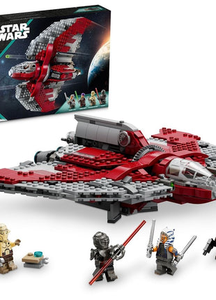 LEGO Star Wars Ahsoka Tano's T-6 Jedi Shuttle Spaceship Toy - Star Wars Building Toys Set for Kids, Boys & Girls, Ages 9+ - Birthday Gift for Fans - 4 Minifigures - 75362