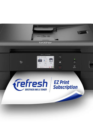 Brother MFC-J1170DW Wireless Color Inkjet All-in-One Printer, NFC One-Touch Print, Duplex, Cloud Print & Scan, Mobile App Control, 2.7" Touchscreen, Works with Alexa