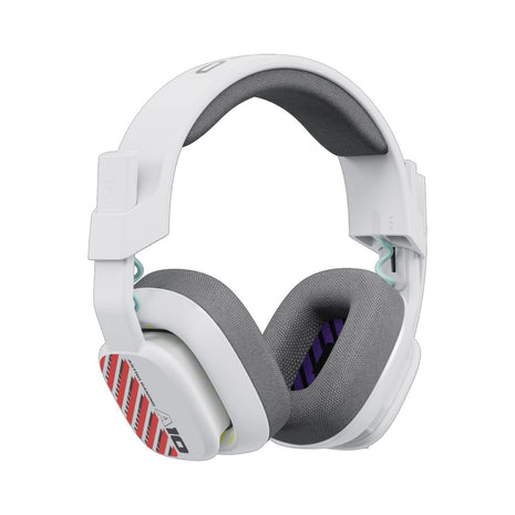 Logitech G Astro A10 Gen 2 Cross-Platform Wired Gaming Headset for PlayStation 5/4, Xbox S|X, Nintendo Switch, PC: 3.5mm Headphone Jack, 32mm Drivers, Flip-to-Mute Mic, Over-Ear - White/PS Edition