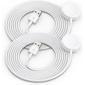 2Pack Upgraded for Apple Watch Charger USB Magnetic Wireless Fast iWatch Charger Portable Compatible with iWatch Ultra/Series 10/9/8/7/6/SE/SE2/5/4/3/2/1-[3.3FT]