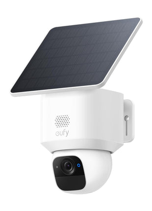 eufy Security SoloCam E30, 2K Solar Security Camera, 360° AI Tracking | Solar Powered, 2K Clarity, AI Detection, Pan & Tilt, No Monthly Fee, Built-in Local Storage, Wireless Outdoor