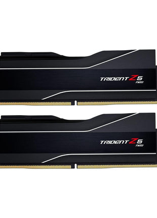 G.SKILL Trident Z5 Neo Series DDR5 RAM (AMD EXPO) 32GB (2x16GB) 6000MT/s CL30-38-38-96 1.35V Desktop Computer Memory U-DIMM - Matte Black (F5-6000J3038F16GX2-TZ5N)