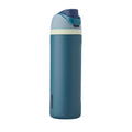Owala FreeSip Insulated Stainless Steel Water Bottle with Straw, BPA Free Sports Water Bottle, Great for Travel, 24 Oz, Denim