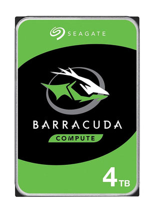Seagate 4TB BarraCuda SATA 6Gb/s 256MB Cache 3.5-Inch Internal Hard Drive (ST4000DM004) Single Pack,Mechanical Hard Disk
