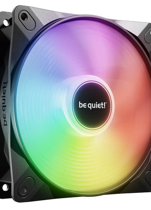 be quiet! Light Wings LX 120mm PWM high-Speed Fan, Illuminated hub, Frosted Blades, Multiple Colors and Modes, Optimized Blades for Extraordinary air Pressure, Daisy Chain Option, Rifle Bearing