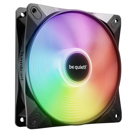 be quiet! Light Wings LX 120mm PWM high-Speed Fan, Illuminated hub, Frosted Blades, Multiple Colors and Modes, Optimized Blades for Extraordinary air Pressure, Daisy Chain Option, Rifle Bearing