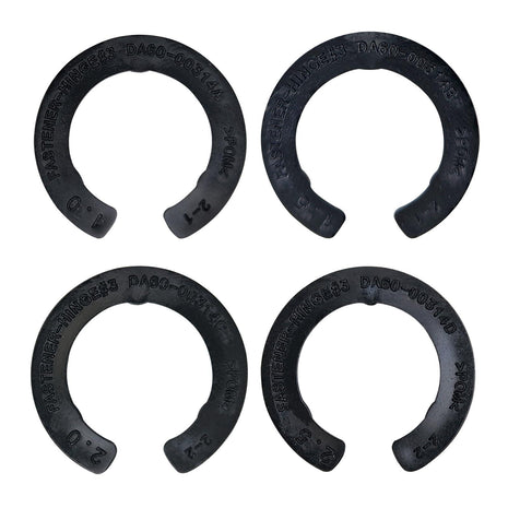 4 Pcs DA99-04158A Hinge Shims Refrigerator Door Height Adjustment Kits | For Samsung 3282540, Refrigerator Door Swing Limiter, Fits Refrigerator Door Parts, Fit DA60-00314C, 4 Different Thickness