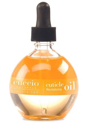 Cuccio Naturale Revitalizing- Hydrating Oil For Repaired Cuticles Overnight - Remedy For Damaged Skin And Thin Nails - Paraben /Cruelty-Free Formula - Milk And Honey - 2.5 Oz