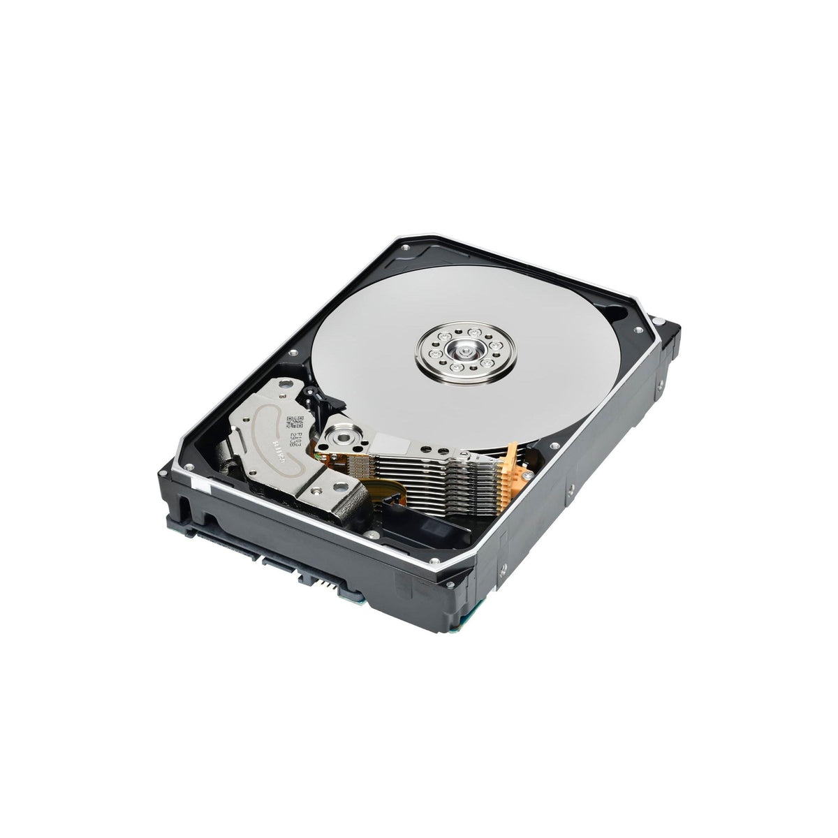 Toshiba N300 PRO 20TB Large-Sized Business NAS (up to 24 Bays) 3.5-Inch Internal Hard Drive - Up to 300 TB/Year Workload Rate CMR SATA 6 Gb/s 7200 RPM 512 MB Cache - HDWG62AXZSTB