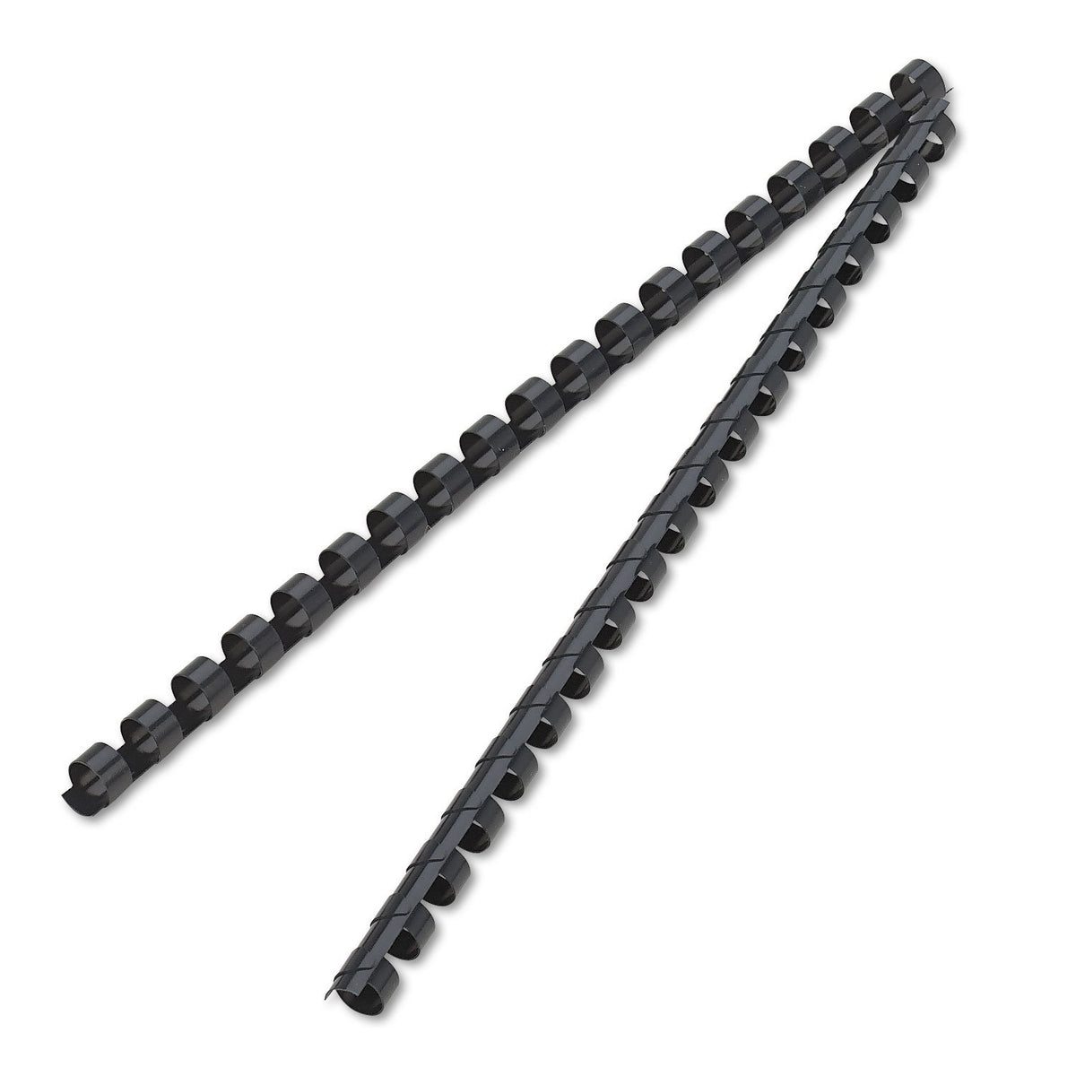 Fellowes Plastic Combs - Round Back, 3/8 Inch, 100 pack, Navy (52505)