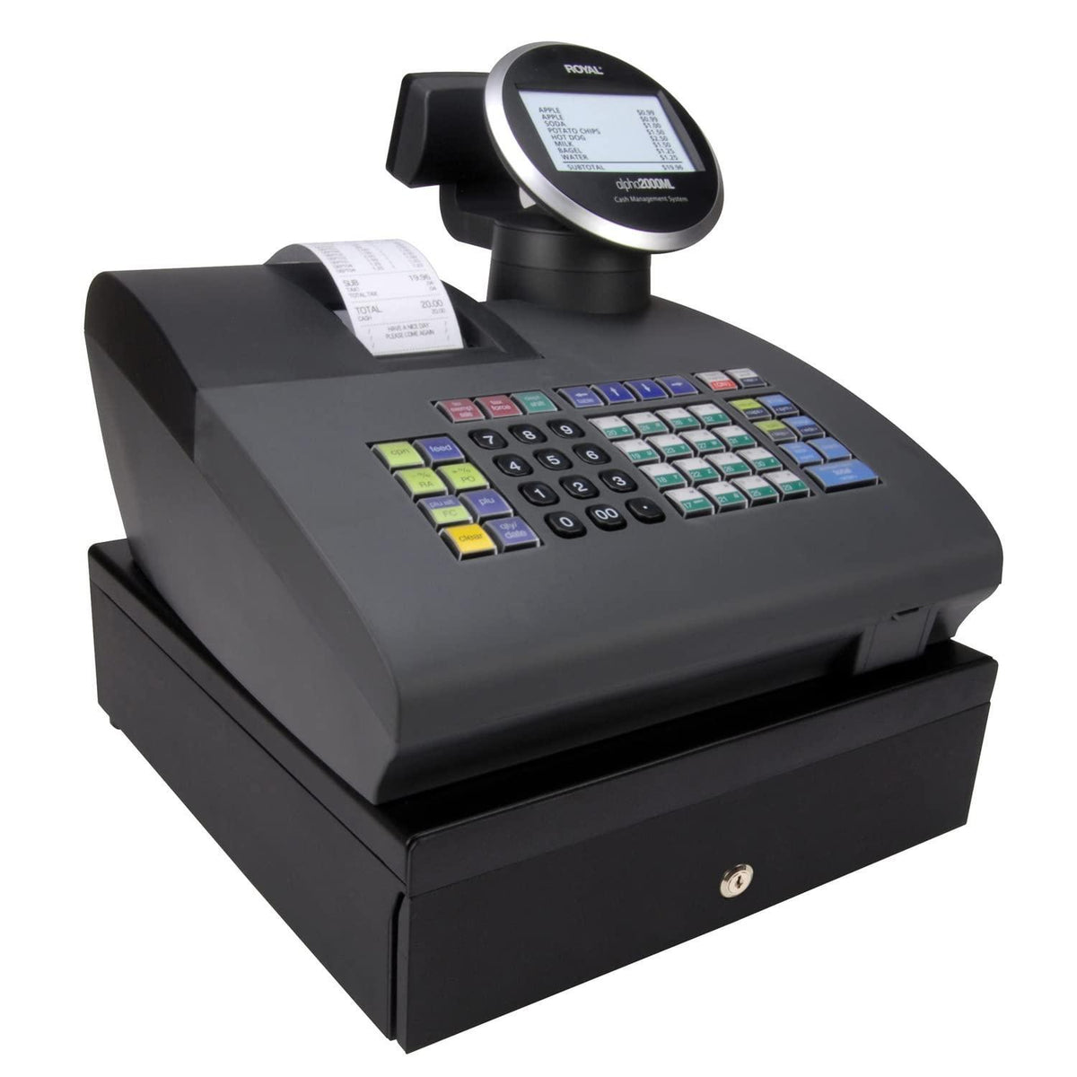 Royal 89396T 2000ML Electronic Cash Register