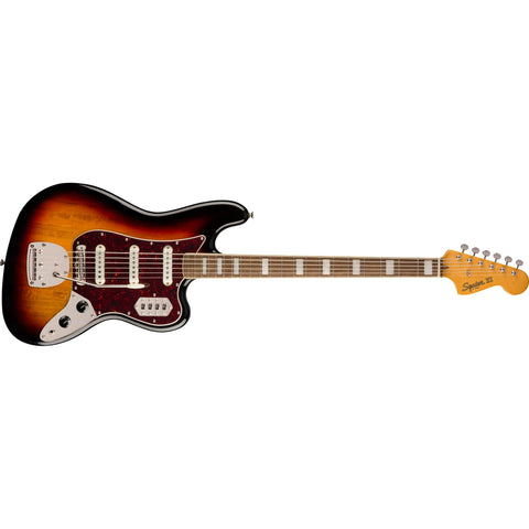 Squier Classic Vibe 6-String Bass VI, 3-Color Sunburst, Laurel Fingerboard