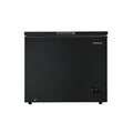 FRIGIDAIRE EFRF7003-BLACK Chest Deep Freezer, 7 Cu. Ft, Black Adjustable Thermostat-Removable Vinyl Coated Wire Basket-Easy Defrost Drain