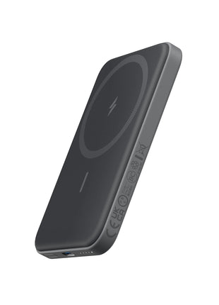 Anker 621 Magnetic Portable Charger (MagGo), 5,000mAh Wireless Power Bank with USB-C Cable, Magsafe-Compatible Battery Pack for iPhone 16/15/14/13/12 Series