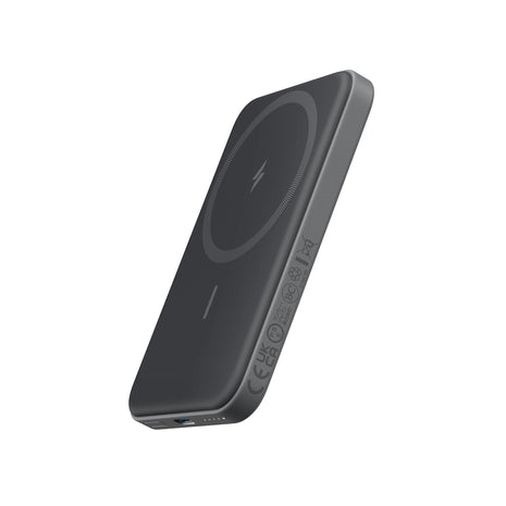 Anker 621 Magnetic Portable Charger (MagGo), 5,000mAh Wireless Power Bank with USB-C Cable, Magsafe-Compatible Battery Pack for iPhone 16/15/14/13/12 Series