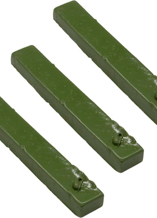 IWIWE 3PCS Green Lapidary DOP Wax - Fit for Lapidary Cabochon Forming, Cutting & Polishing (Use for Lapidary Sticks/Tools, Beeswax Based - High-Adhesion)