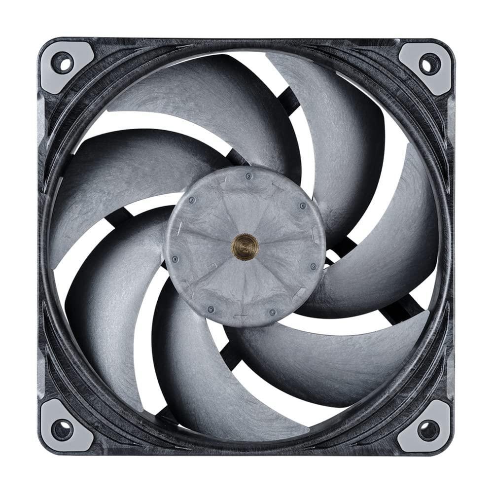 Phanteks (PH-F120T30_BG_3P) T30-120 Fan Triple-Pack, Premium high-Performance Fan, Excellent Sound Quality, 4-pin PWM, Multiple Fan RPM Modes, Black/Grey