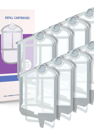 ZVVN 8 Pack Refill Cartridges, Refills Compatible with Indoor Light M364A and Max, Replacement 100% Fit (8 Refill Cartridges)